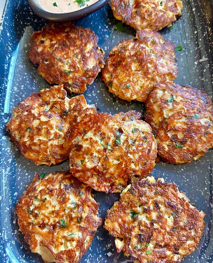 Tuna Melt Fritters