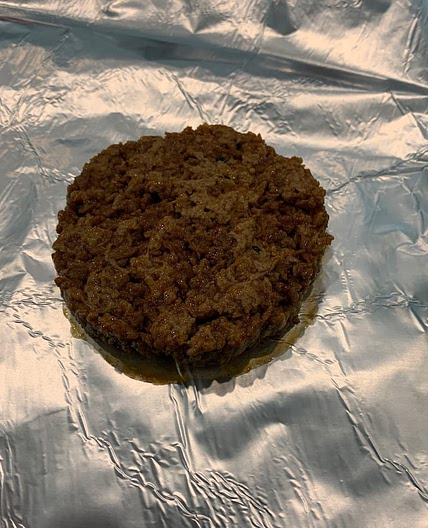 TVP and Seitan Burger