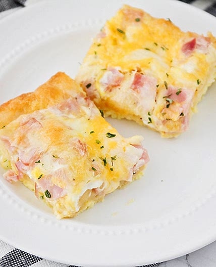 Croissant Omelet Breakfast Casserole Recipe