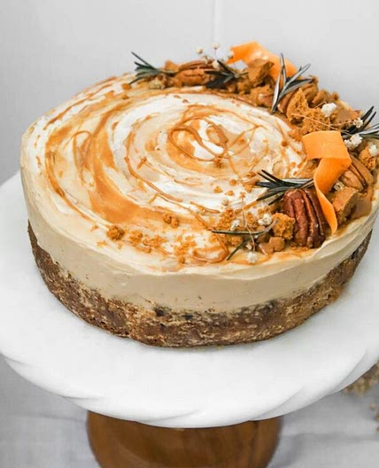 Biscoff Carrot Cake Cheesecake