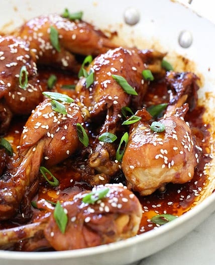 Honey Teriyaki Drumsticks