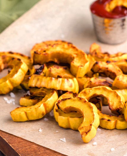No-Peel Delicata Squash Fries