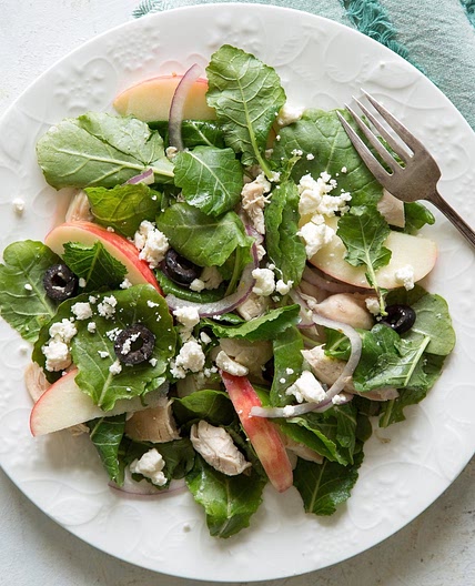 Chicken, Apple, and Kale Salad