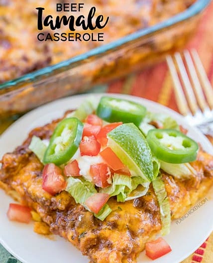 Beef Tamale Casserole