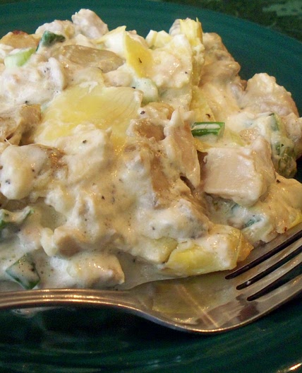 Artichoke--Chicken Casserole
