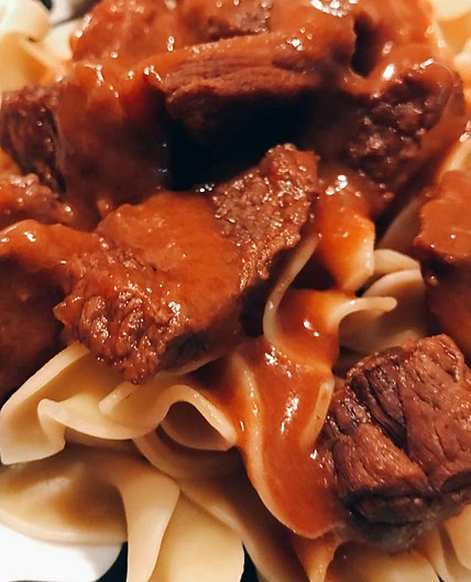 Beef Paprika and Noodles