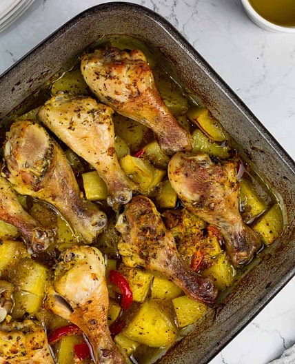 Roasted Lemon Chicken with Potatoes