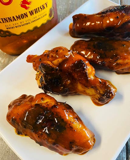 Honey Cinnamon Fireball Wings
