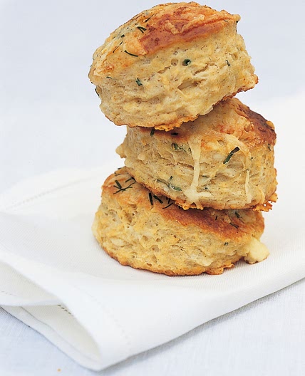 Buttermilk Scones with Cheshire Cheese and Chives