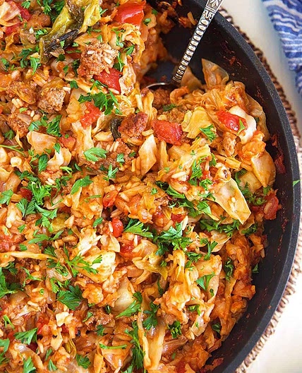 Stuffed Cabbage Casserole Recipe