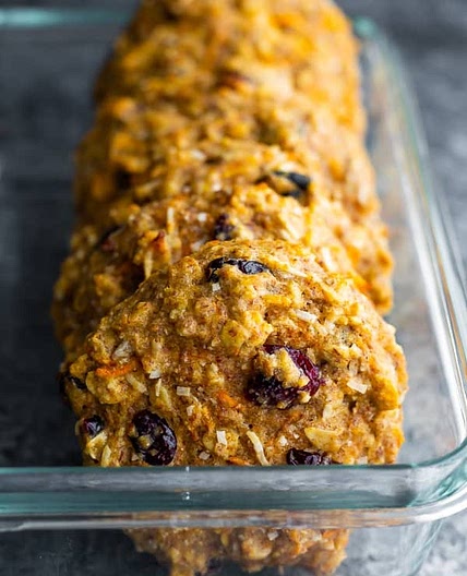 Morning Glory Breakfast Cookies