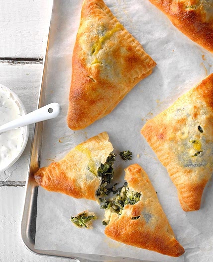 Spinach Feta Turnovers