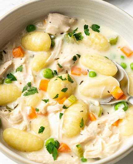 Chicken Pot Pie Gnocchi