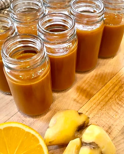 Pomegranate Ginger Shots