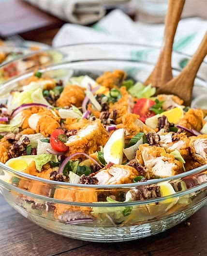Crispy Chicken Salad Recipe