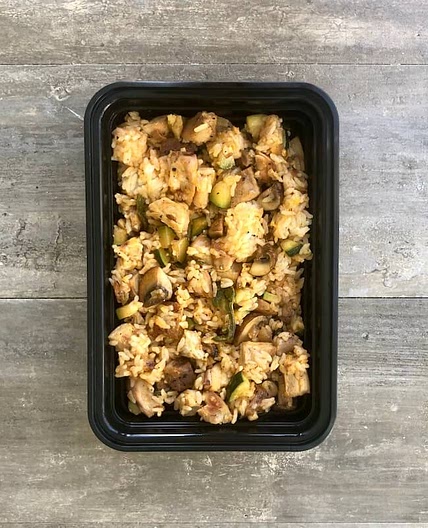 Buffalo Chicken Rice Bowls