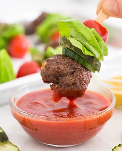 Air Fryer Bacon-Burger Bites