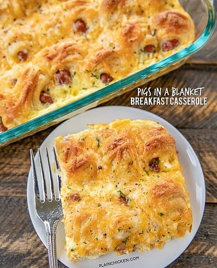 Pigs in a Blanket Breakfast Casserole