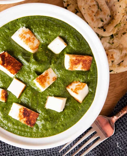 Easy Indian Saag Paneer Recipe