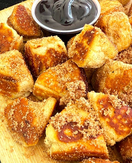 Blackstone Cinnamon Sugar Donut Bites