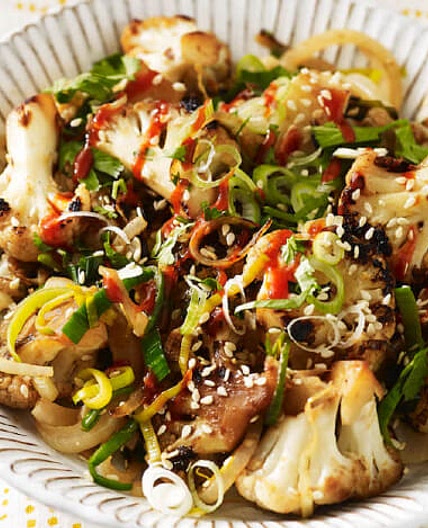 Cauliflower stir fry