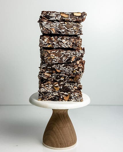 No Bake Chocolate Granola Bars