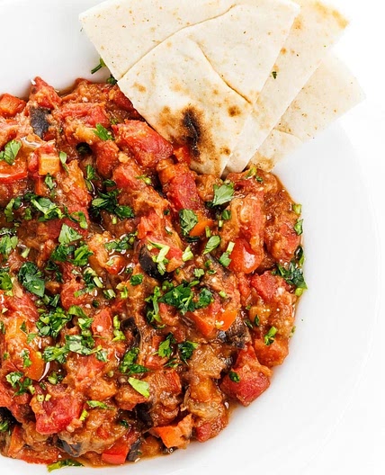 Turkish Eggplant Salsa