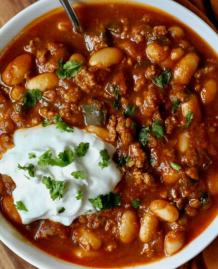 Pumpkin White Bean Chili