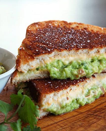 Grilled Cheese With Guacamole Recipe