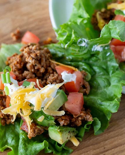 Taco Lettuce Wraps Recipe