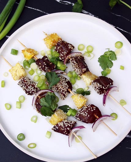 Asian Beef Skewers