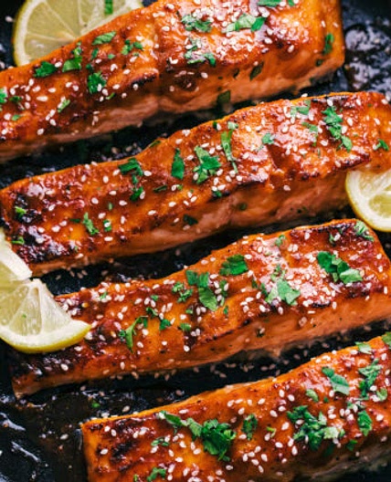 Maple Glazed Salmon