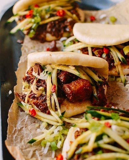 Instant Pot Red Braised Pork Buns