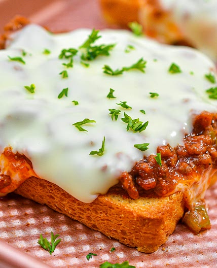 Texas Toast Sloppy Joe's