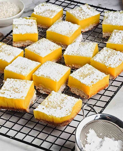 Vegan Lemon Bars