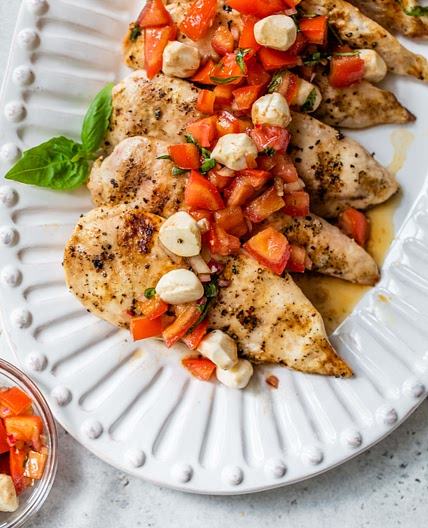 Grilled Bruschetta Chicken