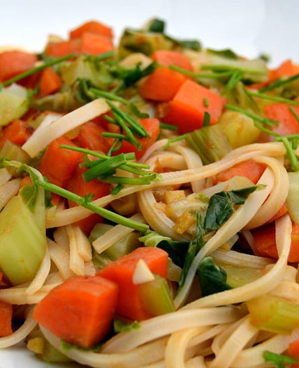 Cauliflower Leaves Stir fry