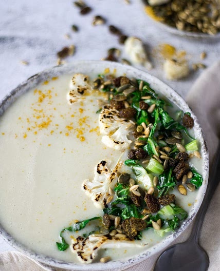 Cauliflower vegan soup