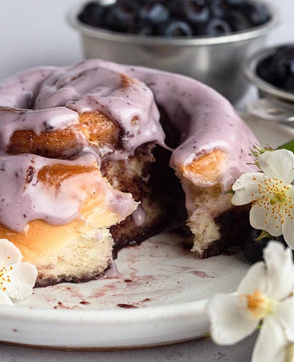 Blueberry Cinnamon Rolls