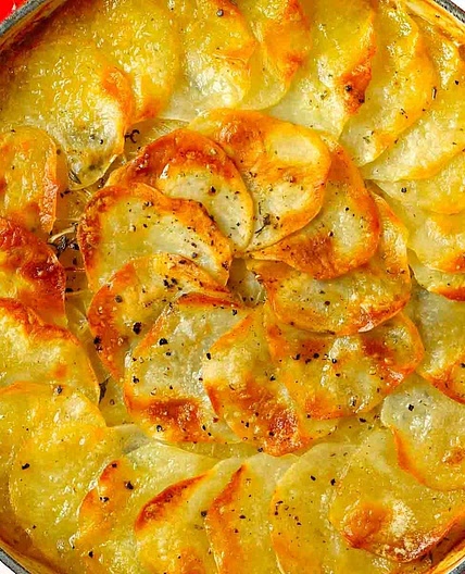 Boulangère Potatoes {Easy French-Style Side}