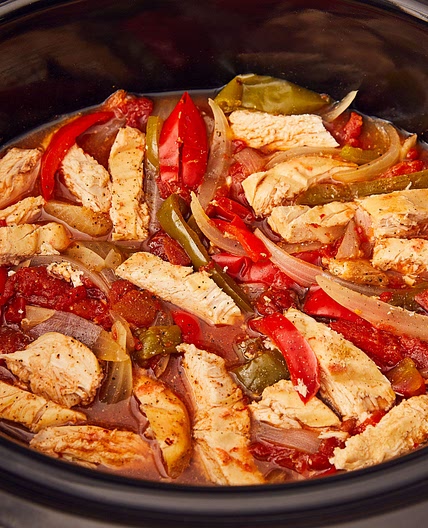 Crock-Pot Chicken Fajitas