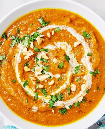 Curried Butternut Squash Soup