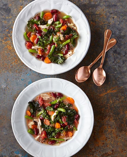 Chicken-and-Quinoa Minestrone
