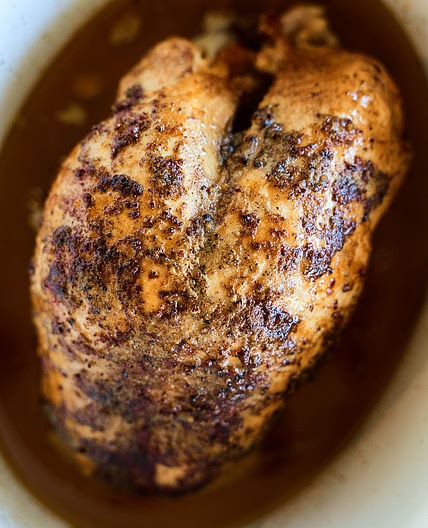 Butter-Basted Slow Cooker Turkey Breast