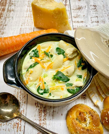 Chicken and Gnocchi Soup (Olive Garden Copycat)