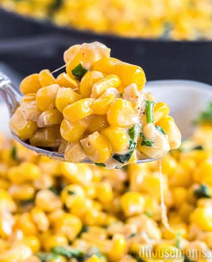 Parmesan Cilantro Corn