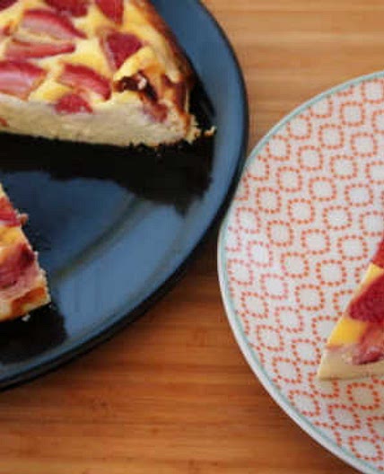 Strawberry Ricotta Cake Recipe