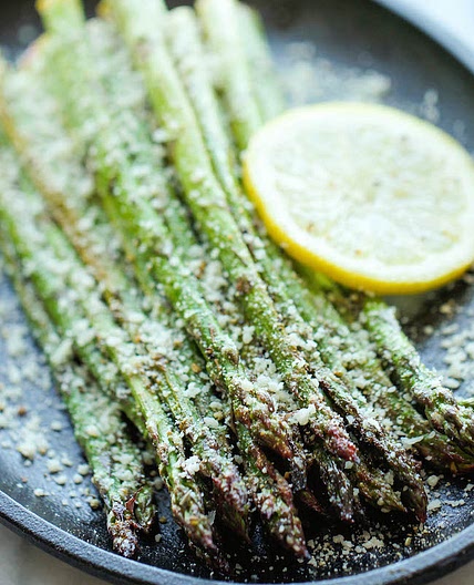 Parmesan Asparagus for the Air Fryer
