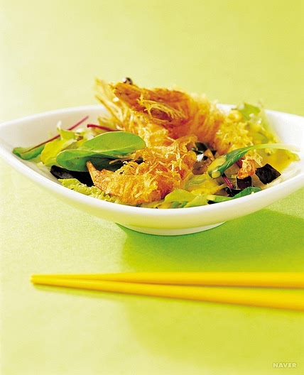 새우 크로켓 샐러드 만드는 법