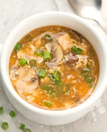 Microwave Hot and Sour Soup